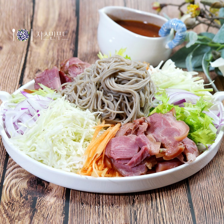  쟁반국수 만드는 법 / 여름 별미 남은 족발 요리 족발냉채 레시피