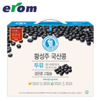  (41% 할인) 이롬 황성주 국산콩 고칼슘두유 190mlX40팩