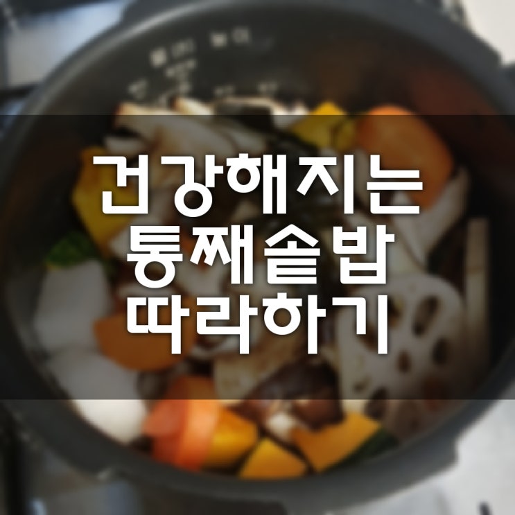  나는 몸신이다 통째 솥밥 집에서 리얼하게 따라해보자!