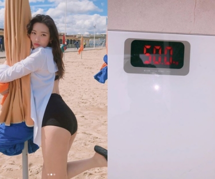  선미, 체중증량으로 몸무게 50kg 돌파