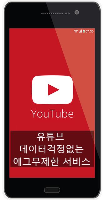  유튜브 데이터 사용량이 많다면? 에그무제한 서비스 추천