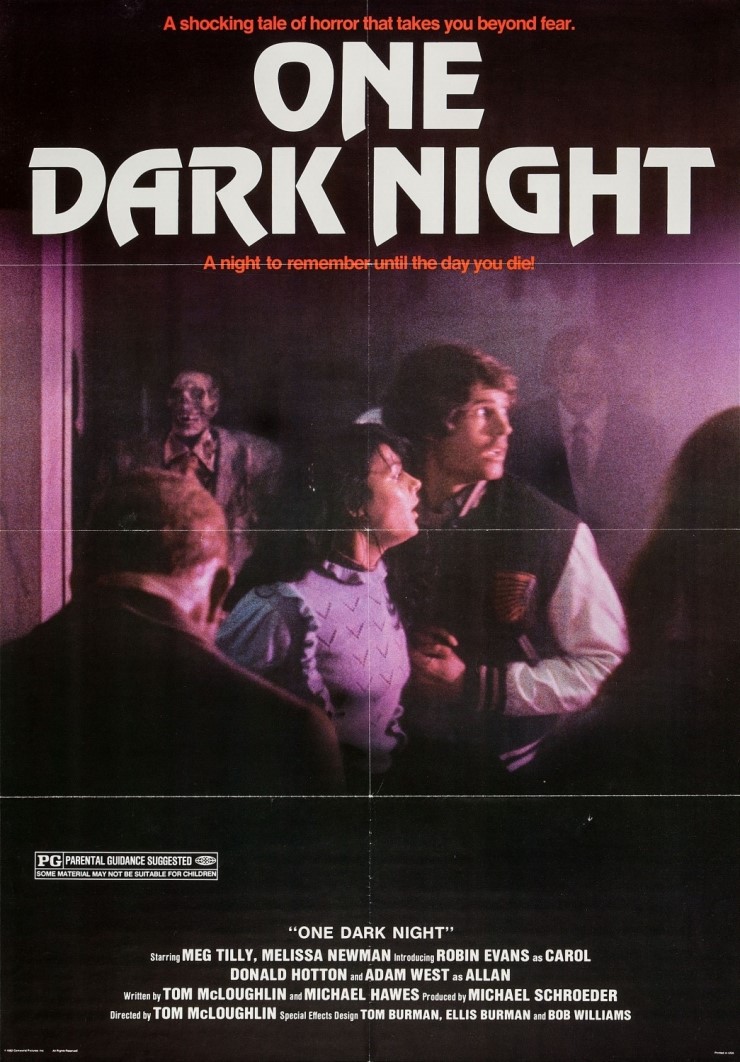  다크 나이트 [One Dark Night] (1982) <폴터가이스트>를 더 좋게 보이게 만든 염려스러운 염력
