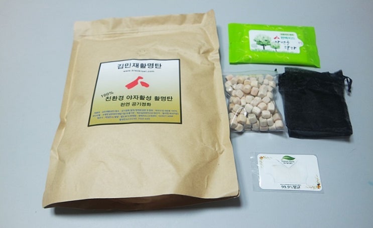 야자활성탄 공기정화용숯 상쾌한 공기!