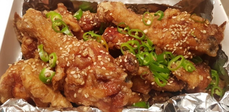  평택 통복시장 청년숲 맛집, 이삭치킨