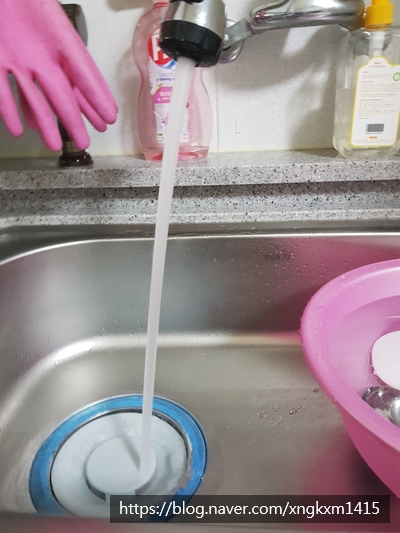  아산싱크대막힘,천안싱크대막힘 싱크대수압이 갑자기 약해졌어여???수압높이기  1탄~