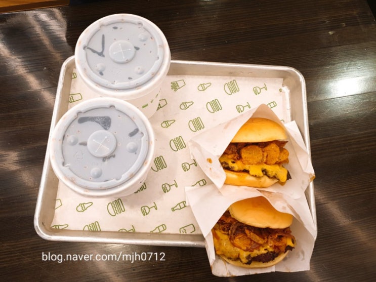  쉑쉑버거 비비큐 쉑마이스터 버거 맛있네