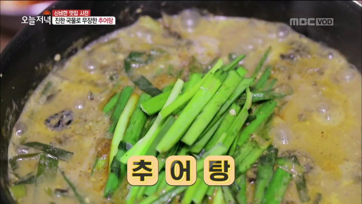  영양만점 깊은 맛을 느낄 수 있는 MBC 생방송 오늘저녁 추어탕 맛집 소개해드려볼게요!