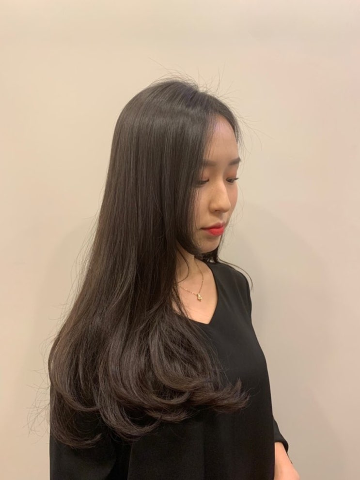  범계C컬 긴머리에도 자연스런 웨이브 가능해요 리안 범계2호점