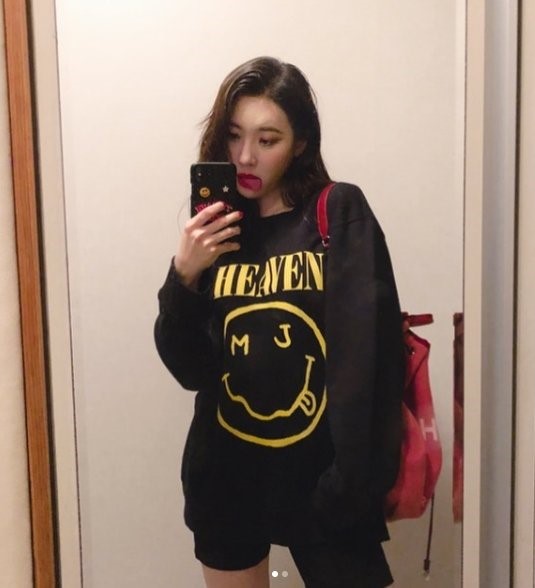  "키 166cm, 50kg"..선미, 체중 증량 성공→몸무게 셀프 인증