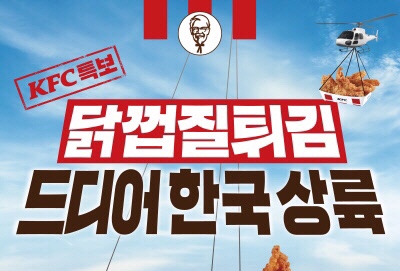 KFC 닭껍질튀김 출시