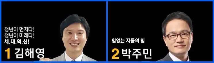 더불어민주당 김해영과 박주민을 생각한다