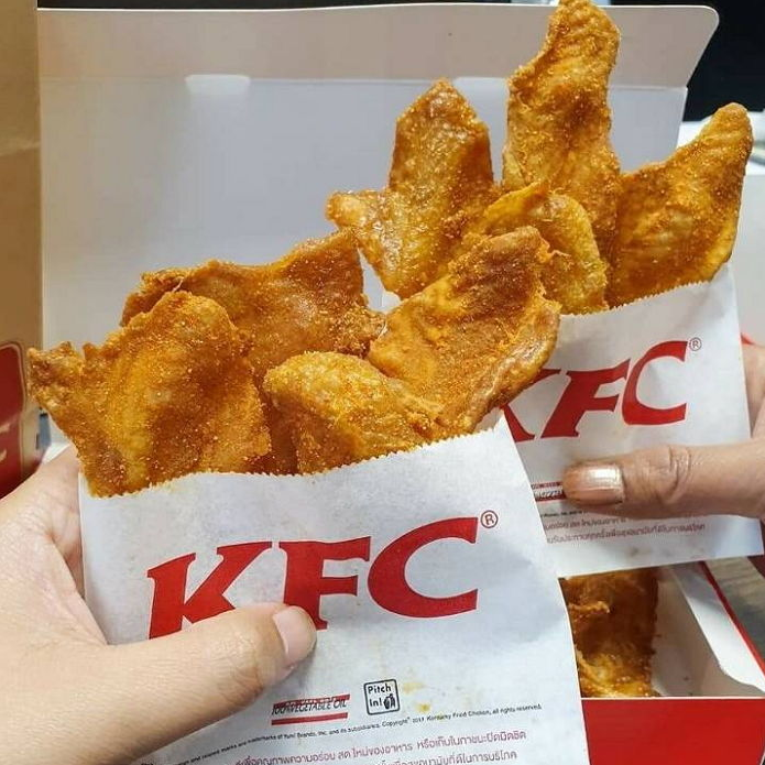  kfc 닭껍질 솔직후기