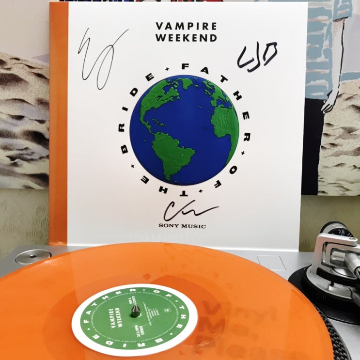  [LP, 엘피] Vampire Weekend - Father of the Bride (싸인반, Orange 바이닐)