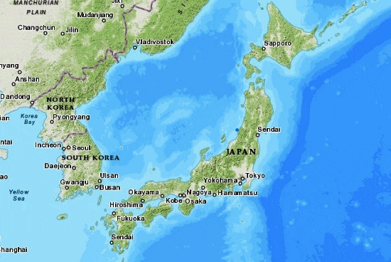  일본 야마카타 현(縣) 앞바다서 강진 발생, 규모 6.4, 쓰나미경보 발령 