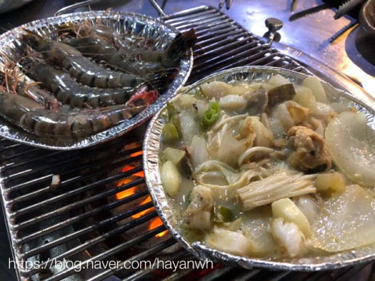 청사포 조개구이 맛집 수민이네