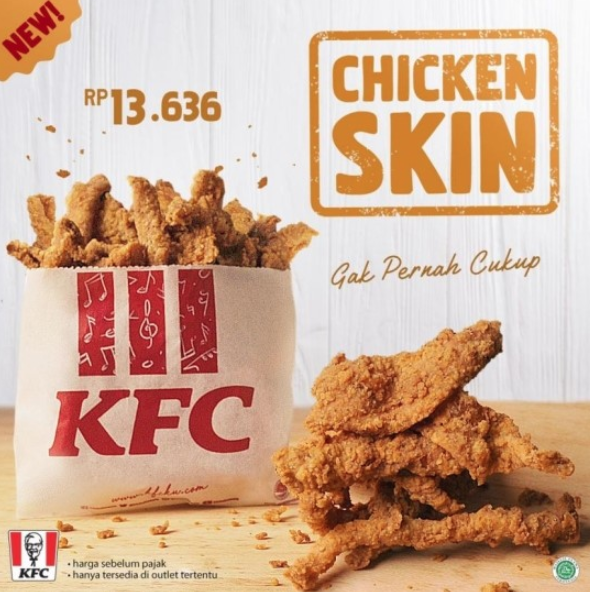 KFC -닭껍질 튀김 한정출시! 가격/판매매장 확인