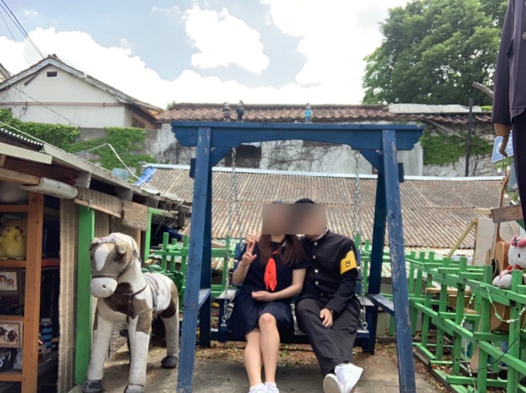  [서울 이색 교복 데이트]이화동 졸리상점. 옛날 교복입고 이화동 벽화마을 데이트 고고씽~