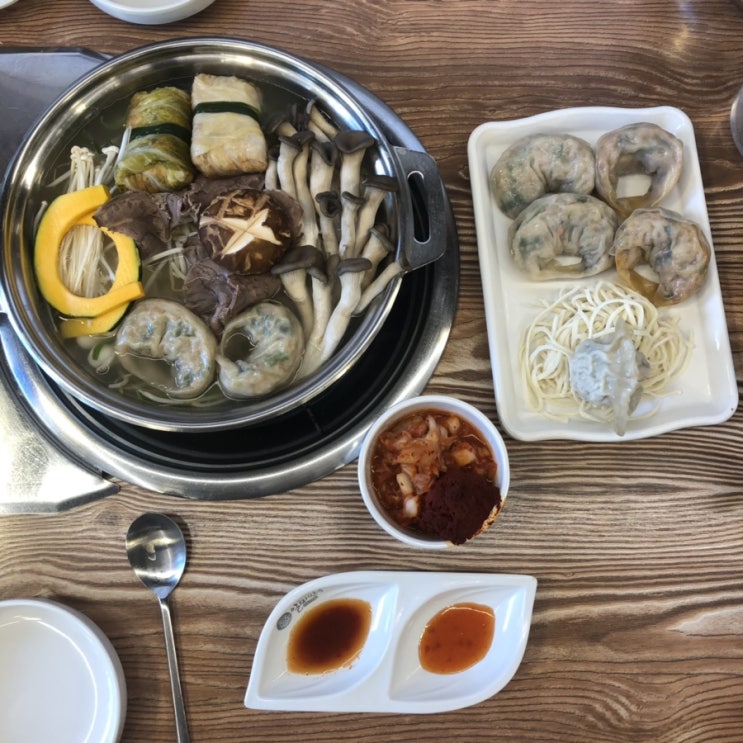  의정부 담백한 만두전골 일미만두 호원 본점
