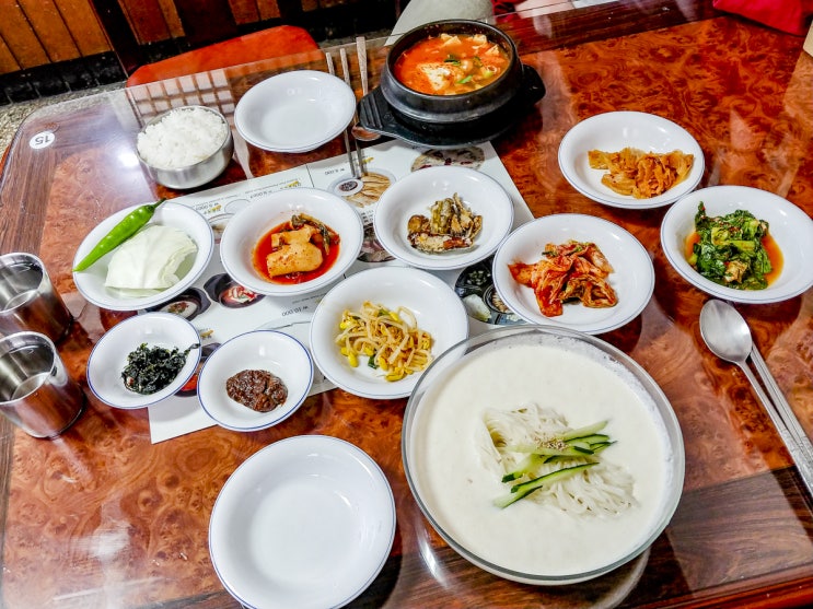 태릉 콩국수 맛집, 콩요리 전문점 제일콩집의 두부찌개