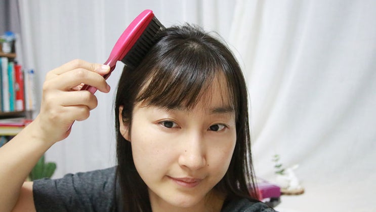  정수리 볼륨 에포테쉬 볼륨 팝 브러쉬로 올려보자