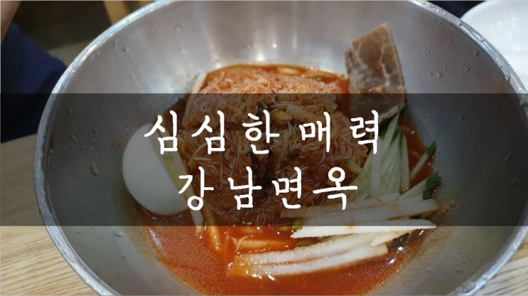 [분당/서현] 더워지는 여름엔 냉면과 만두 꿀조합! 서현함흥냉면 맛집 ,강남면옥(메뉴&가격)