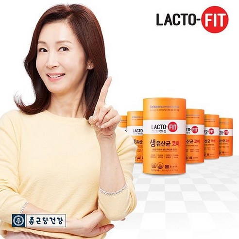  NEW 종근당 건강 락토핏 코어 프롤린 생유산균 12개월