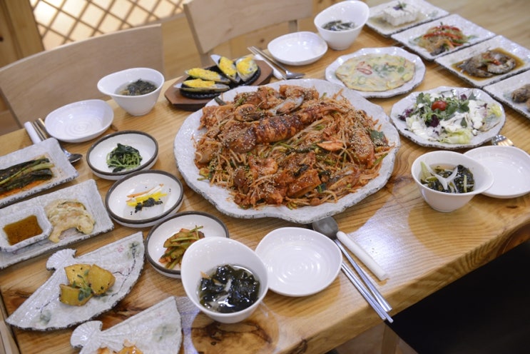  부천해물아구찜 홍조네~ 퇴근길에 직원들과 함께~~
