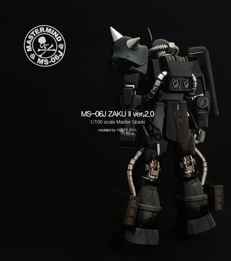  MG 자쿠2 2.0 ver.마스터마인드 작례