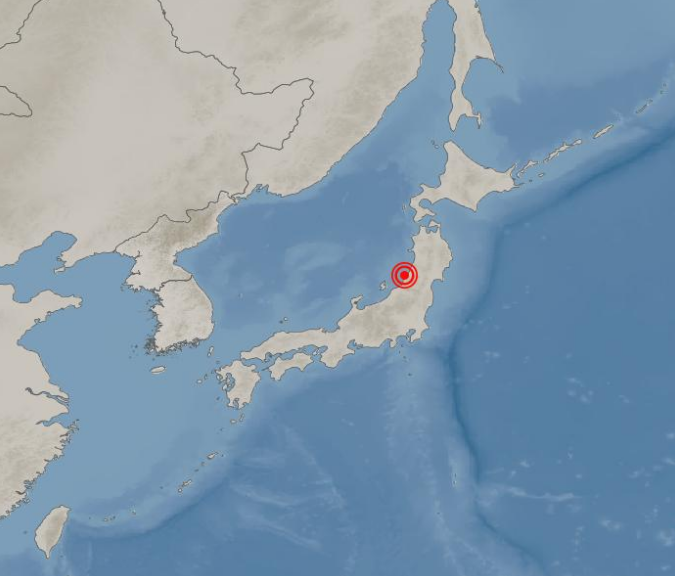 일본 지진 /   아마가타현(혼슈) 야마가타 서북서쪽 83km 해역