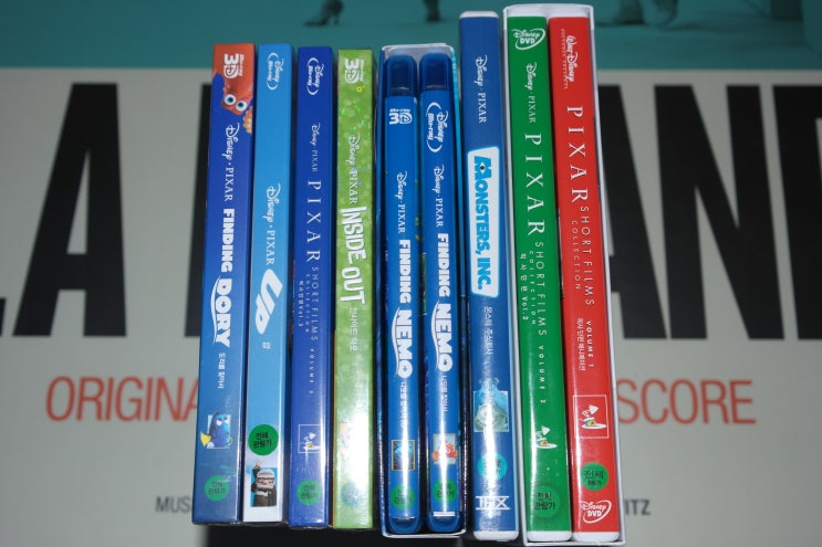  토이스토리4 개봉 즈음 꺼내 본 픽사 DVD, 블루레이