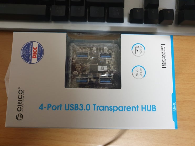 [USB허브] 오리코 4Port USB3.0 HUB를 질렀다.