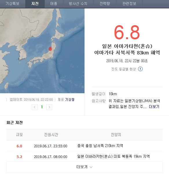  일본지진