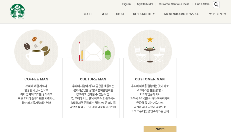  뉴질랜드워홀준비 - Starbucks 지원, 면접편
