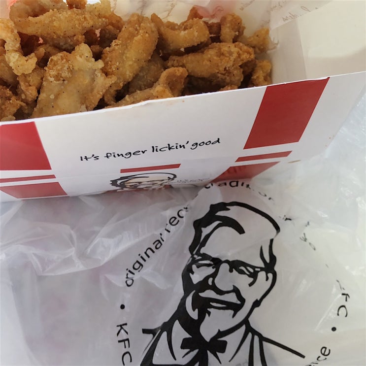  [KFC 닭껍질튀김] 한국출시 6곳에서만 한정판매: 닭껍질튀김 먹어본 솔직후기!