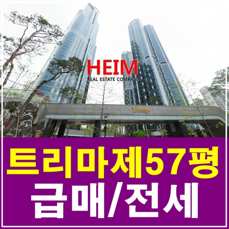 서울숲트리마제 57평 매매 하늘을 품다