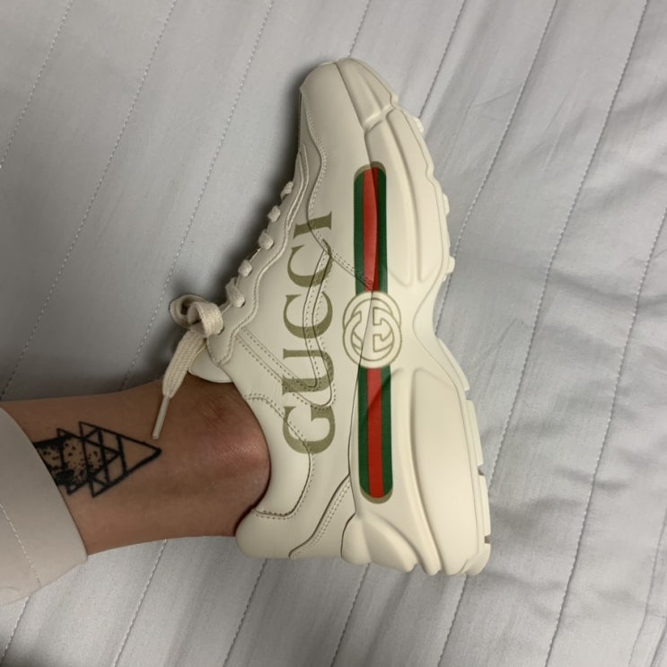  GUCCI 라이톤 띠로고 레더 어글리슈즈 언박싱