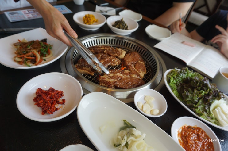  분당 서현궁 추억의 돼지갈비 먹으러
