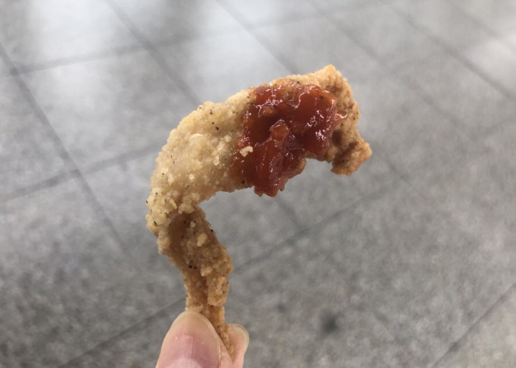  kfc 닭껍질튀김 후기 (노량진역점)