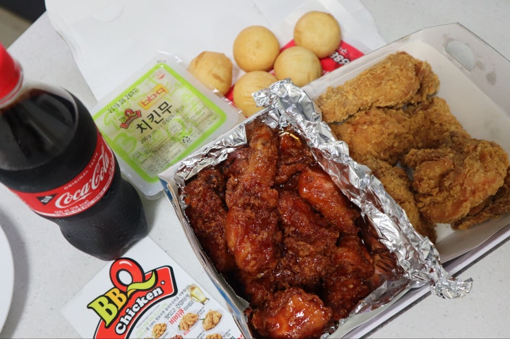  내 돈 주고 사 먹은 BBQ양 많은 치킨 리뷰?