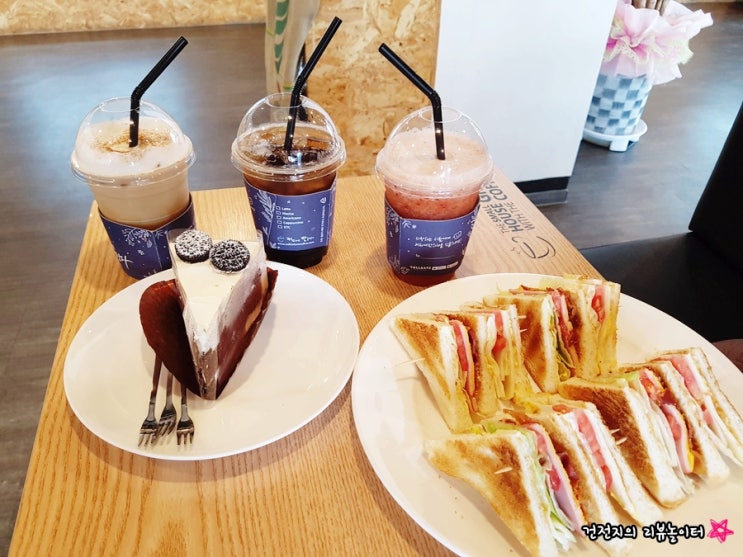  [평택 안정리카페/팽성읍 카페]커피에반하다/BLT샌드위치,자두쿨러쉬,카푸치노,콜드브루먹고왔어요/브런치카페 추천