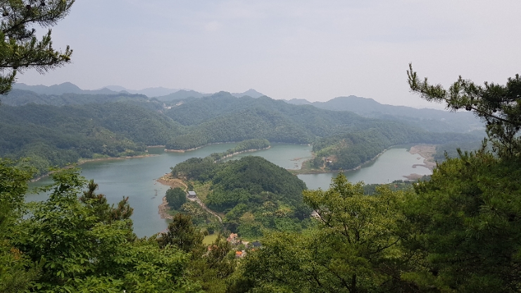  옥천 고리산 부소담악