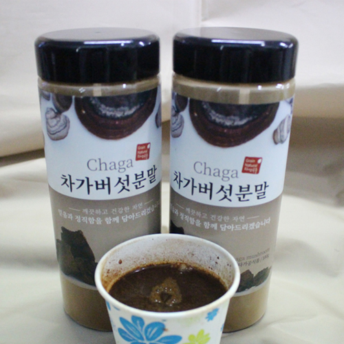  차가버섯가루 안전하게 먹기 위해서!