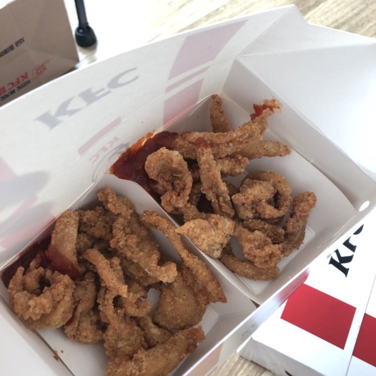  KFC닭껍질튀김 후기쓰 +kfc한국외대점