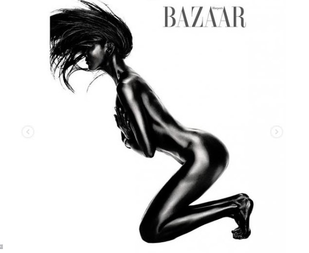  한혜진 올블랙누드화보~조각같은 예술몸매에 감탄뿐!!