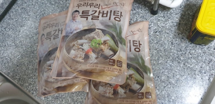  김하진갈비탕리얼후기(k홈쇼핑)
