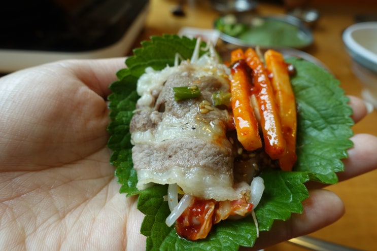  망원역맛집 소고기 서울편백찜 망원점에서 점심데이트