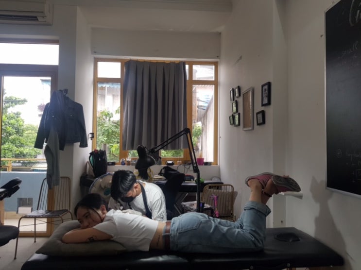  My favorite tattoo shop in HCMC