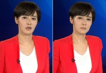 [한국남자]김주하, 땀에 흠뻑 힘겨운 모습 그대로… 생방송 중 돌연 교체...
