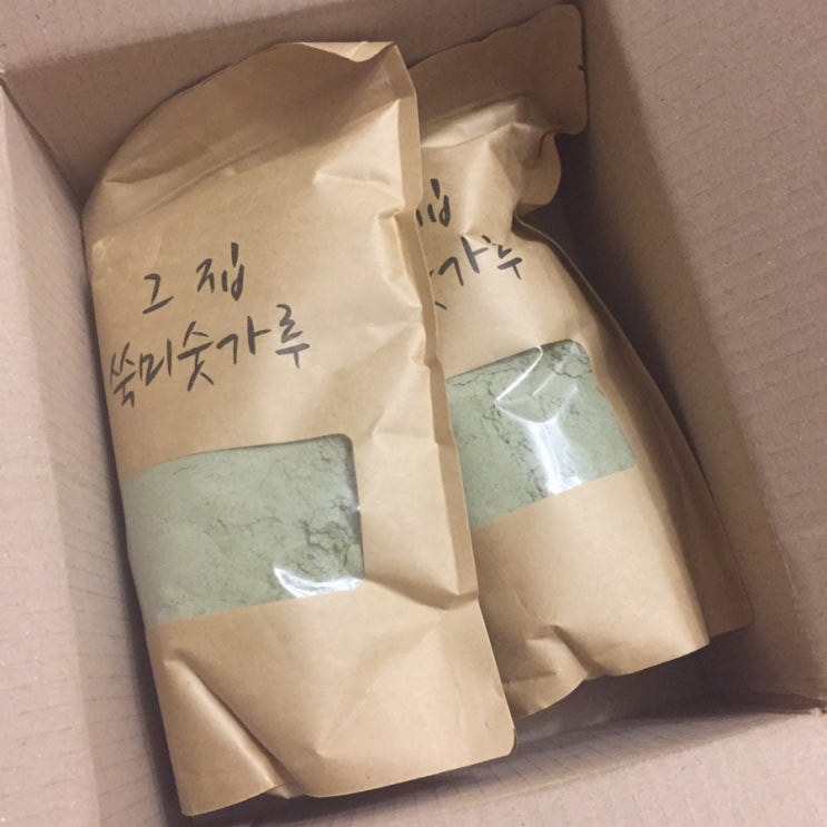  [그집] 그집 쑥 미숫가루