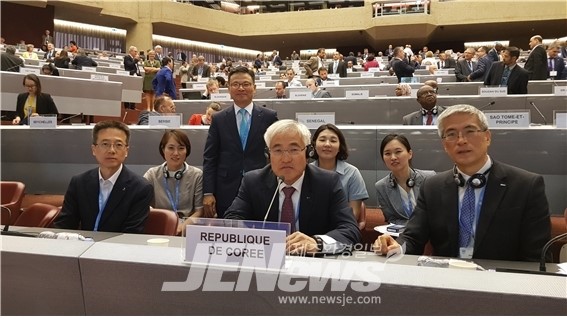  김종석 기상청장, 세계기상기구(WMO) 집행이사 당선